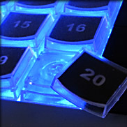 X-keys with blue backlighting